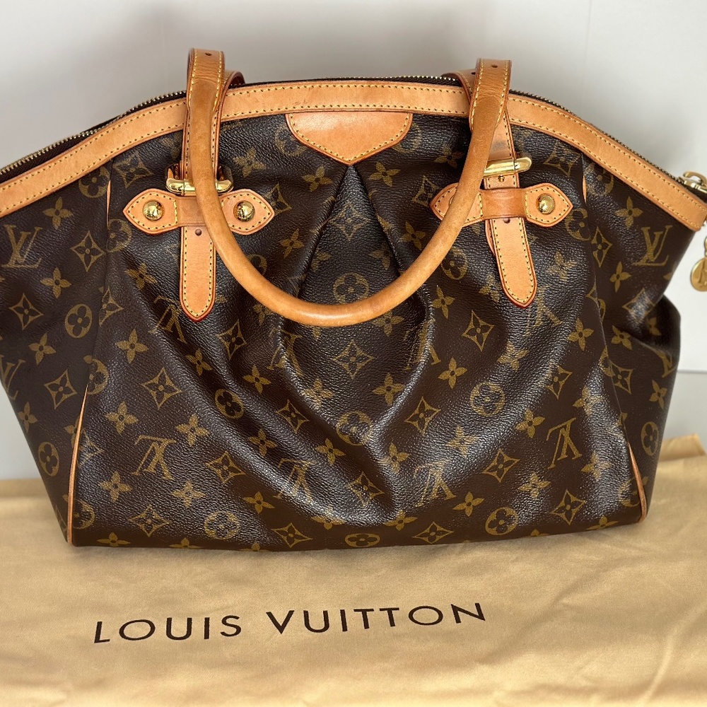 Louis Vuitton Tivoli Handbag Monogram Canvas GM